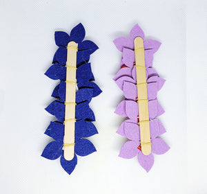 EVA Flower Dog Bows