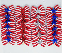 Load image into Gallery viewer, 4th of July Dog Bows