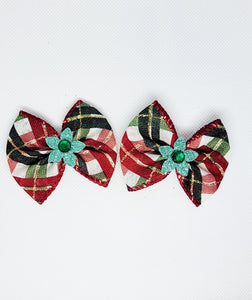 Christmas Dog Bows