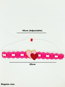 Valentine Necklace Dog Collar