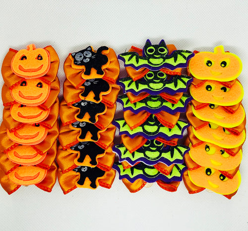 Halloween Dog Bows