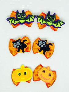 Halloween Dog Bows